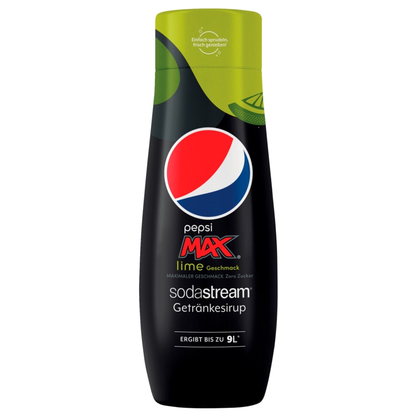 SodaStream Getränkesirup Pepsi Max Lime Geschmack 440ml